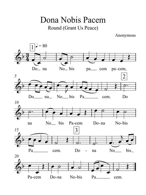 doh hymn lyrics pdf|Dona Nobis Pacem .